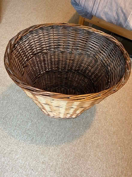 Photo of free Wicker storage/laundry basket (Battledown GL52) #2