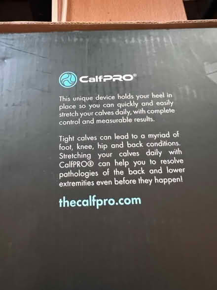 Photo of free Calf Pro Stretching Device (Lambs Green RH12) #2