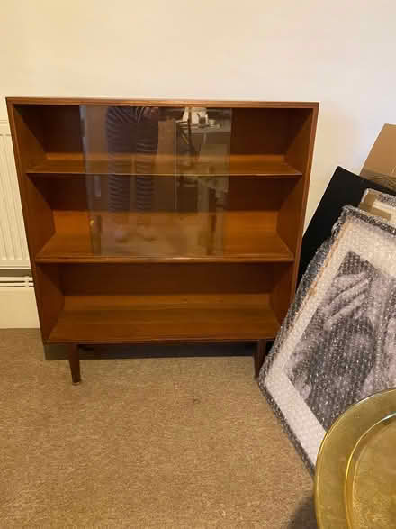 Photo of free Mid century book case (Kirdford) #2