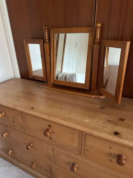 Photo of free Pine bedroom mirrors (Marlow SL71GN) #1