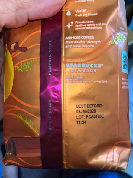 Photo of free Starbucks Pumpkin Spice Coffee (Silver Spring MD) #2