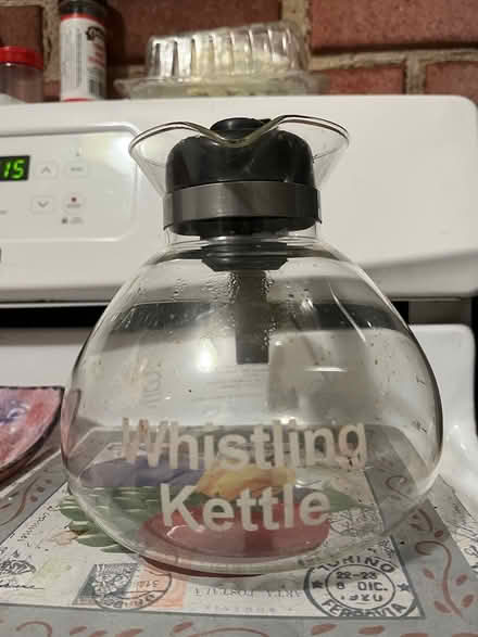 Photo of free Glass Whistling Kettle (Silver Spring MD) #1