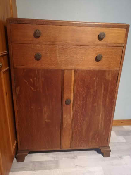 Photo of free Oak Tallboy mid century (West End Woking) #1
