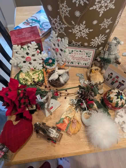Photo of free Misc. Christmas decorations (Cary NC) #3