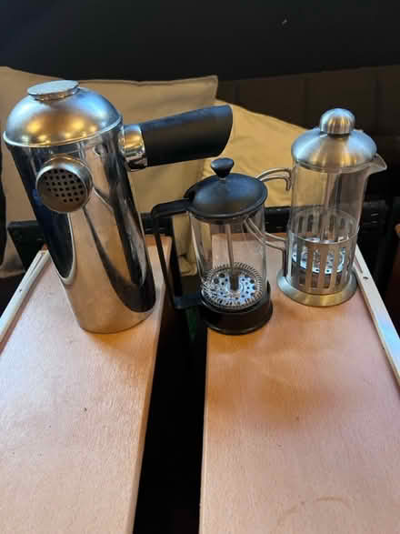 Photo of free 3 coffee plunger pots (Lambs Green RH12) #1