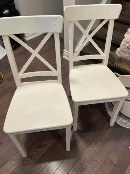 Photo of free Kitchen table and 2 chairs (Holland Landing) #3