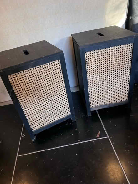 Photo of free 2 Laundry or rubbish bins (Lambs Green RH12) #1