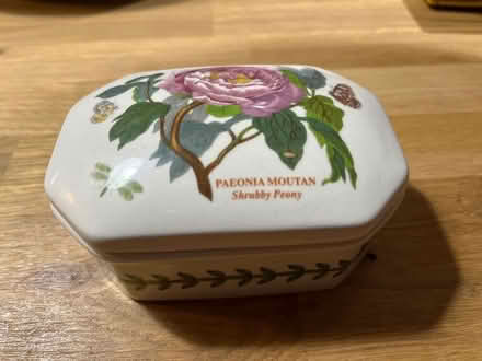 Photo of free Botanic garden china trinket box (Winnersh RG41) #2