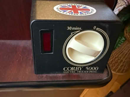 Photo of free Corby 5000 Trouser press (Chislehurst BR7) #2