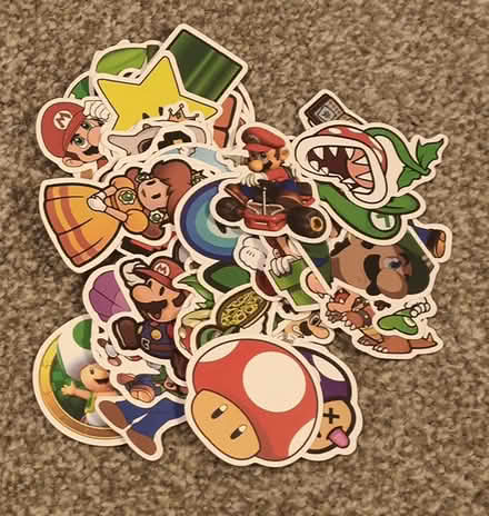 Photo of free Super Mario Sticker Bundle (Woolston) #1