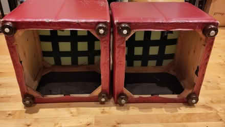 Photo of free pouffe stools (Claverton) #2