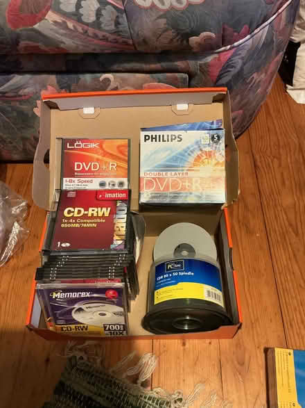 Photo of free Blank CDs/DVDs for recording, copying. (Dysart KY1) #1