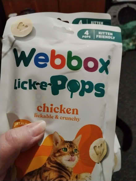 Photo of free Cat donut bed and 44 packets of cat lollies (Glenrothes KY7) #1