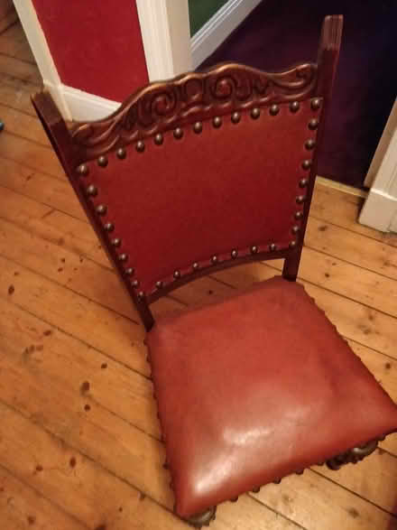 Photo of free Solid wood table + 6 chairs (whiteinch, G14) #2