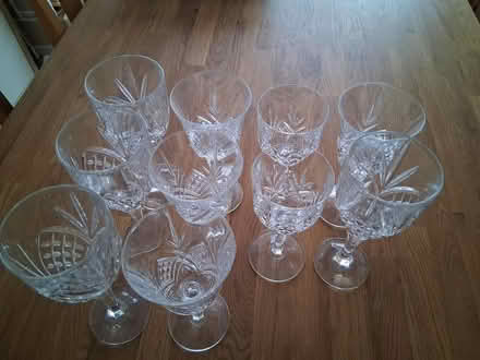 Photo of free Crystal glasses (Sunbury on Thames) #1