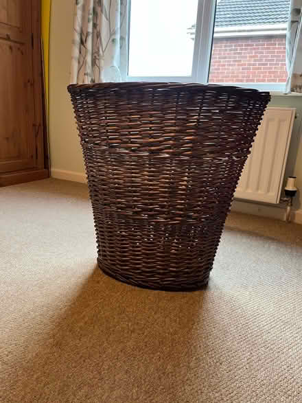 Photo of free Wicker storage/laundry basket (Battledown GL52) #3