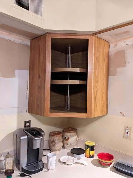 Photo of free Corner Cabinet (Belford, N.J.) #1