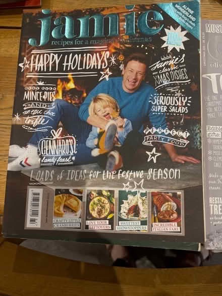 Photo of free Jamie & Olive cookery magazines inc. Christmas editions (Whiteway) #1