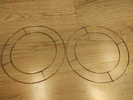 Photo of free 2 x wreath frames (Kingscourt/Lightpill, Stroud) #1