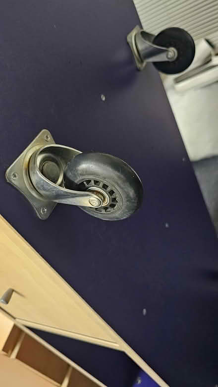 Photo of free IKEA rolling low table or TV stand (Westborough) #2