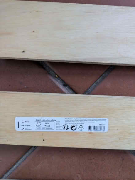 Photo of free Single bed slats (GU12) #2