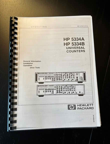 Photo of free HP Universal Counter (Welling DA7) #4