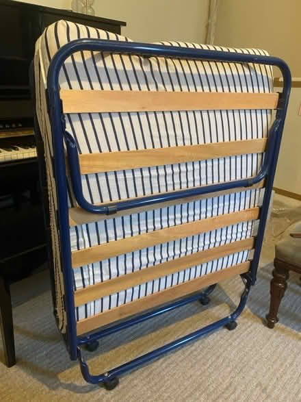 Photo of free Single folding camp bed / Z bed (Muswell Hill) #1