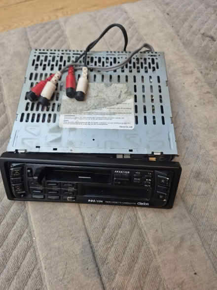 Photo of free Clarion car radio / cassette player (Bath, BA1) #2
