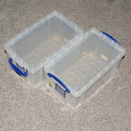 Photo of free 8L Really Useful Crates x 2 (Easthampstead Road RG40) #1