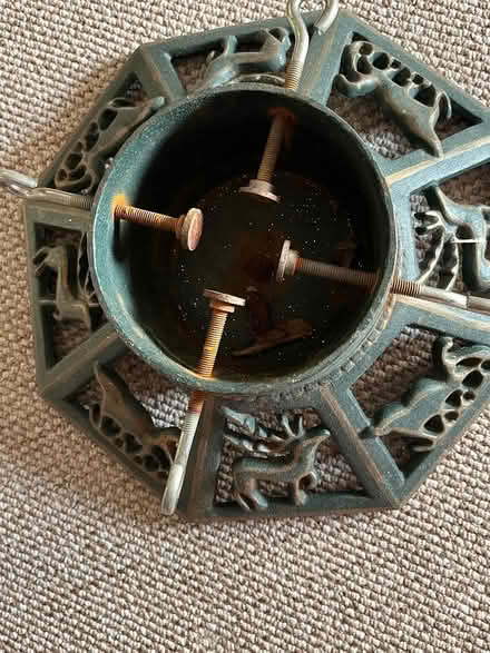 Photo of free Christmas tree stand (Slimbridge) #1