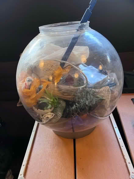 Photo of free Orb fish bowl and accessories (Lambs Green RH12) #1