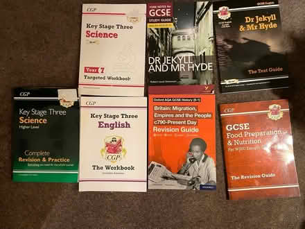 Photo of free Assorted revision guides (New Malden KT3 4) #1