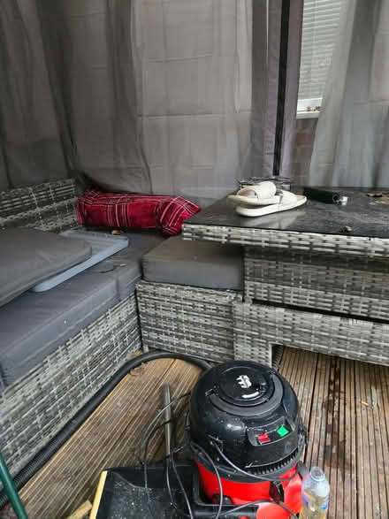 Photo of free Corner sofa with table (Greenwich Peninsula SE10) #2