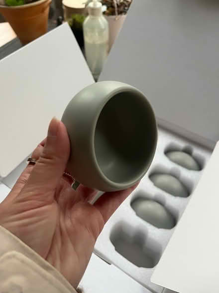 Photo of free Teapot, 4 cups and bamboo coasters (Tulse Hill SE27) #2