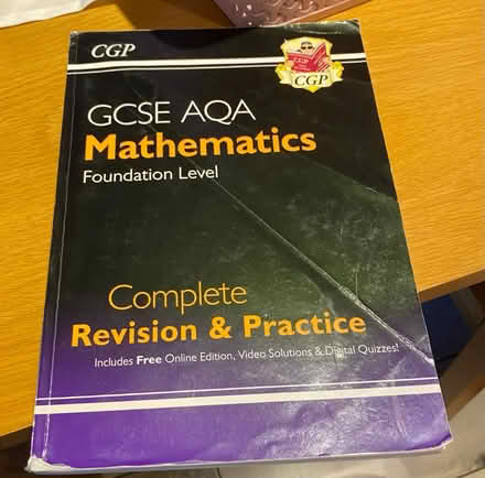 Photo of free GCSE AQA maths (Castle Donington DE74) #1
