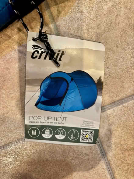 Photo of free Pop up tent (Welling DA7) #3