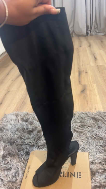 Photo of free Knee thigh high boots (Coulsdon town station) #2