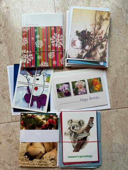 Photo of free Various Charity Cards (Bronte area) #1