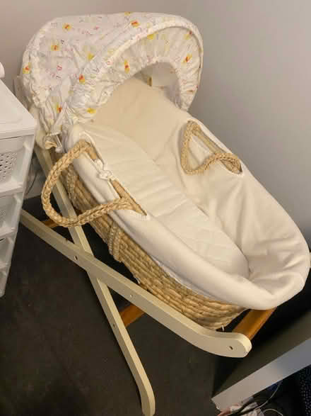 Photo of free Moses basket and stand (Guildford GU2) #1