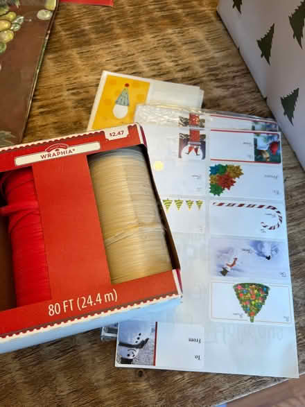Photo of free Christmas bags and ribbons (Kings park west) #4