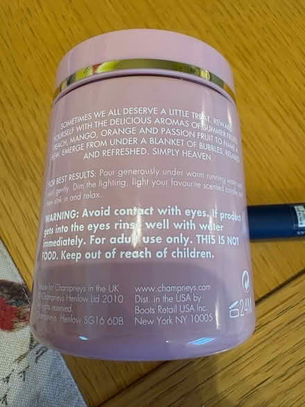 Photo of free Champneys Health Spa Bubble Bath (Hartford CW8) #3