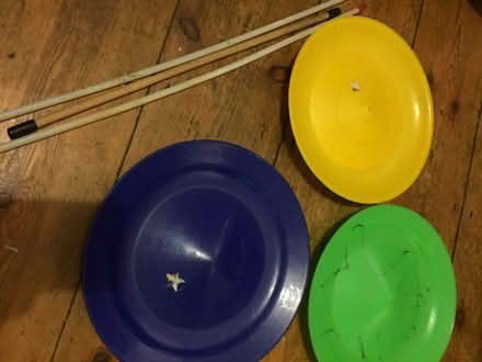 Photo of free Circus Skills Spinning plates (Lightpill GL5) #1