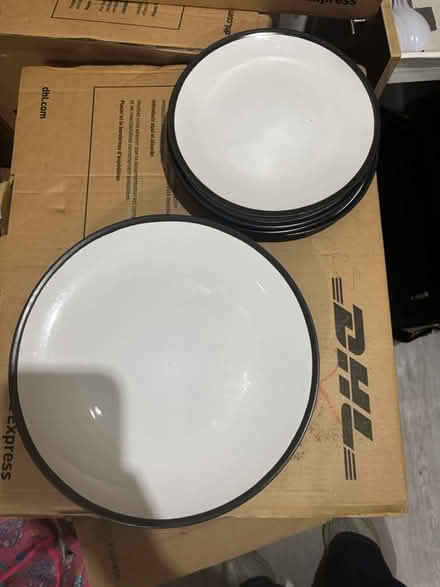 Photo of free 4x dinner plates & side plates (ME7 2WP) #1