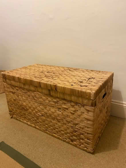 Photo of free Large wicker trunk (Widcombe, Bath) #1