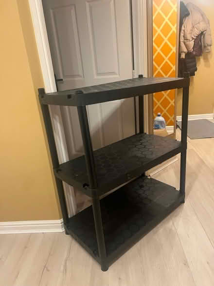 Photo of free Plastic shelving unit (M6) #2