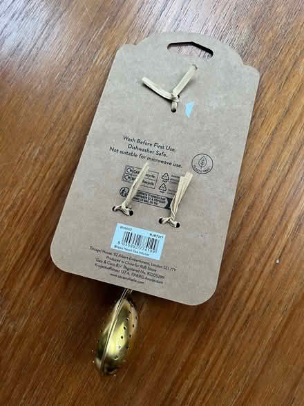 Photo of free Brass tea strainer (Tulse Hill SE27) #2