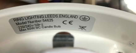 Photo of free Bathroom light (Stoke Gifford BS34) #3