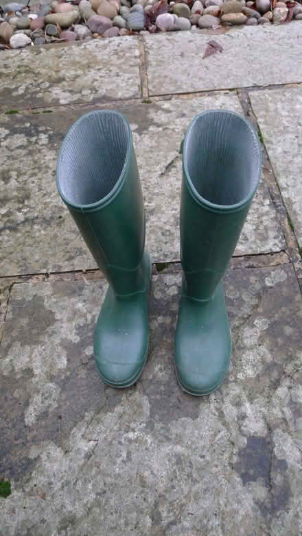 Photo of free 2 Pairs wellington boots size 5 and size 7 in good condition (Marlow SL7) #3
