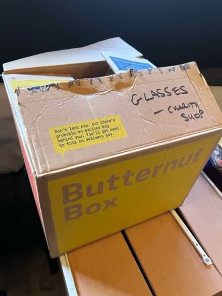 Photo of free Real glass glasses (Lambs Green RH12) #1