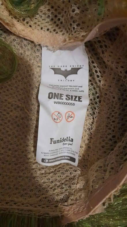 Photo of free Joker green wig (Barnsley S75) #4